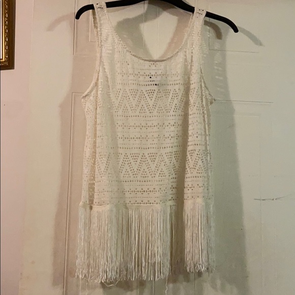 Cami with fringe - Picture 1 of 2